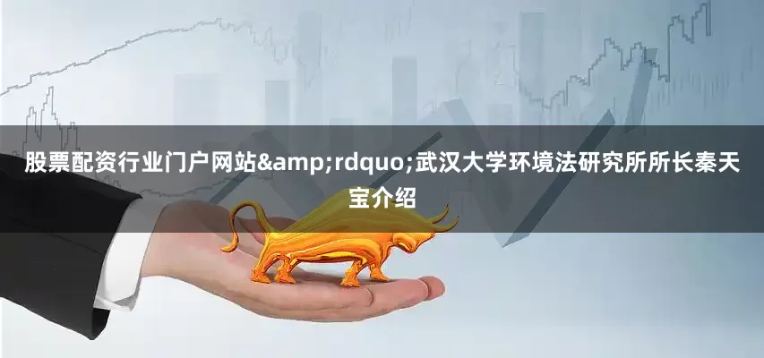 股票配资行业门户网站&rdquo;武汉大学环境法研究所所长秦天宝介绍