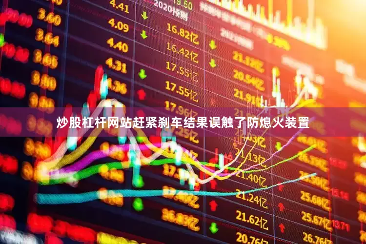 炒股杠杆网站赶紧刹车结果误触了防熄火装置
